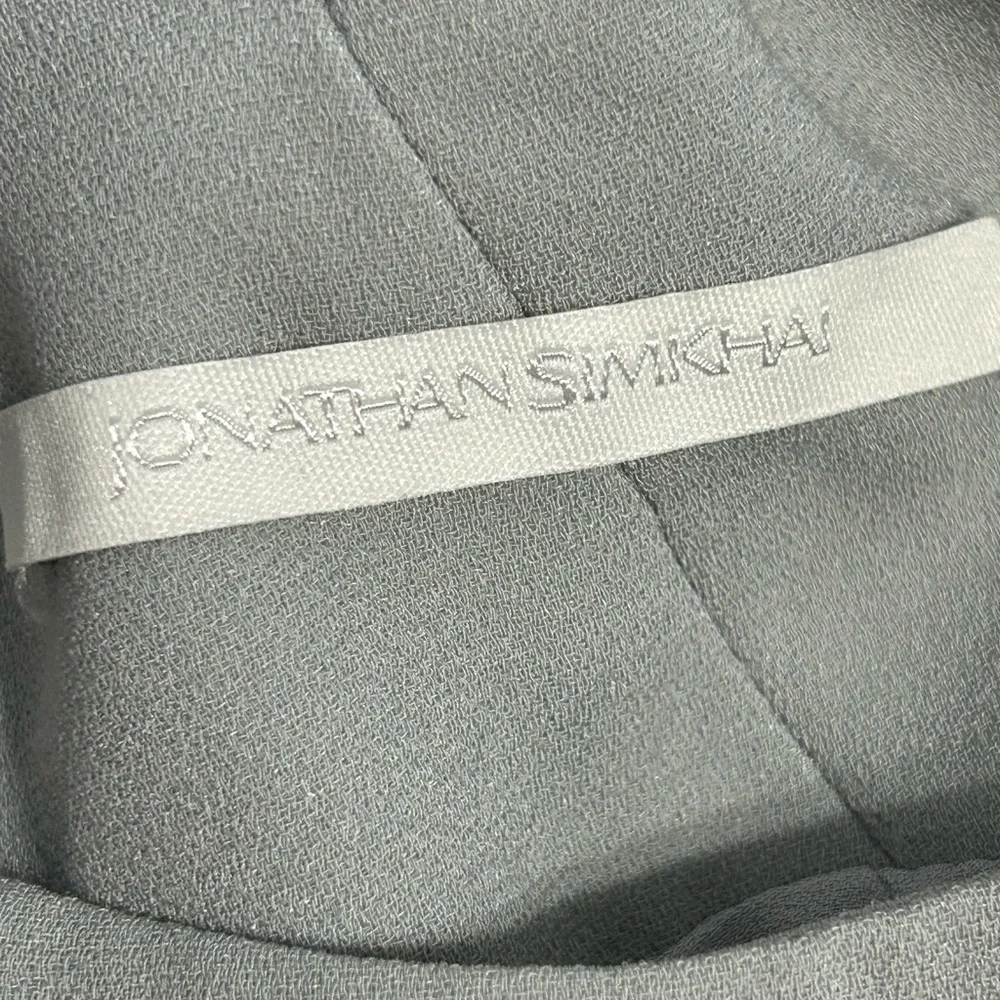 Jonathan Simkhai Light Gray Backless Dress small - Picture 4 of 6